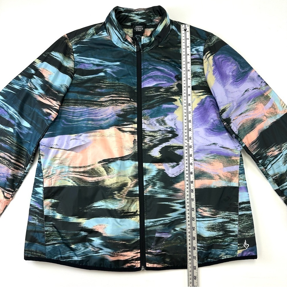 Torrid 1 Happy Camper Polyester Woven Lightweight Active Jacket Size 14-16 - Picture 9 of 15